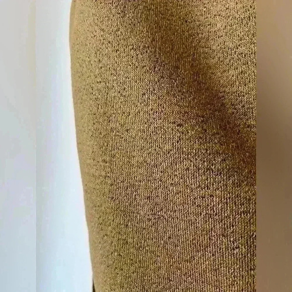 Vintage Oxford Blue Thermal Tan Brown Winter Fall Faux Acrylic Fur Lined Vest - Picture 7 of 12